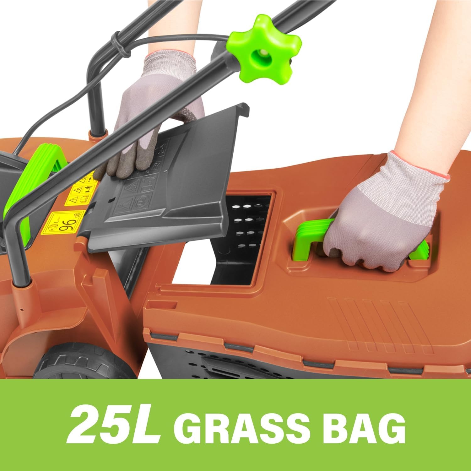 KOZYARD 2-in-1 Corded Electric Lawn Mower 1300W