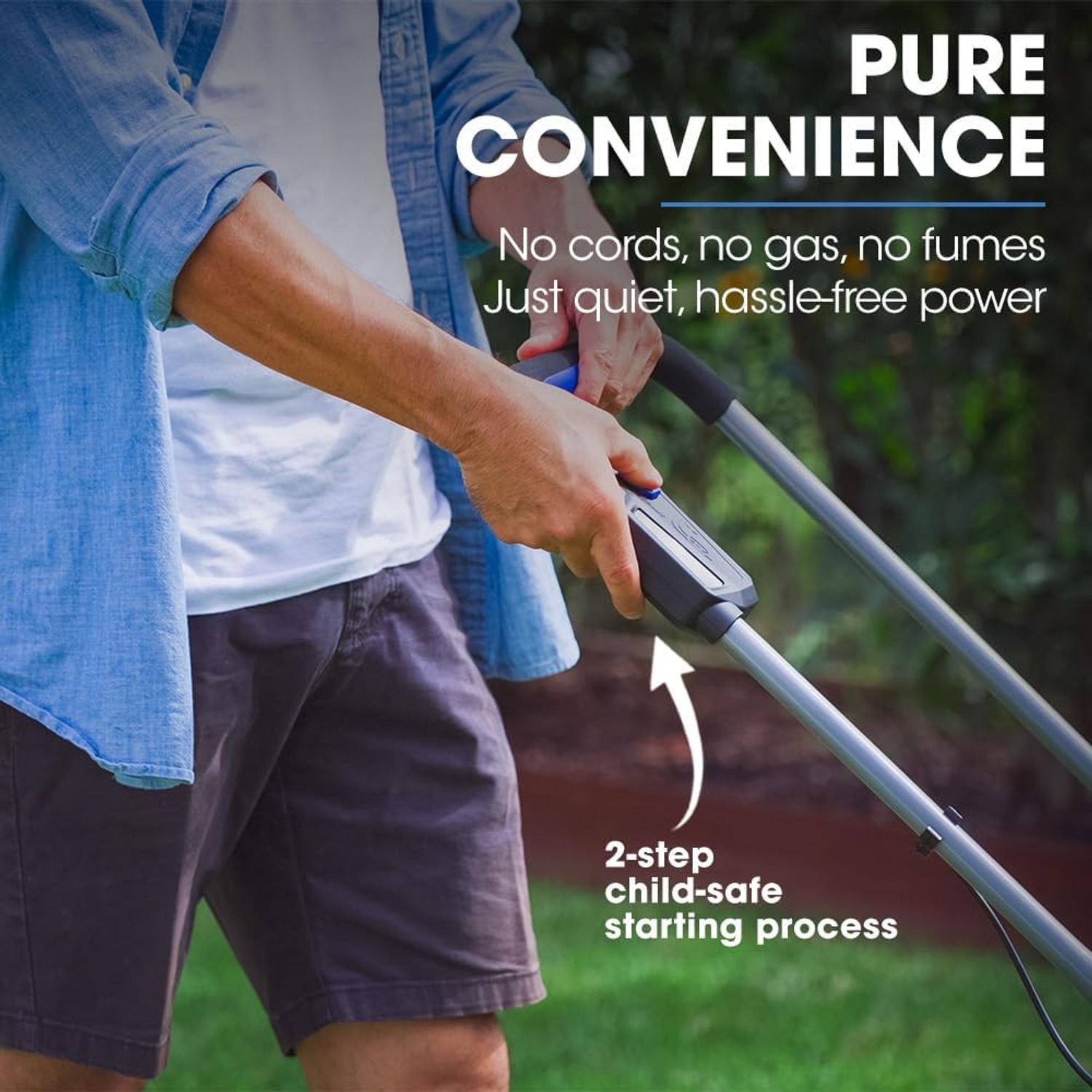 PowerBlade 350CX Compact Cordless Lawn Mower (20V, 330mm)
