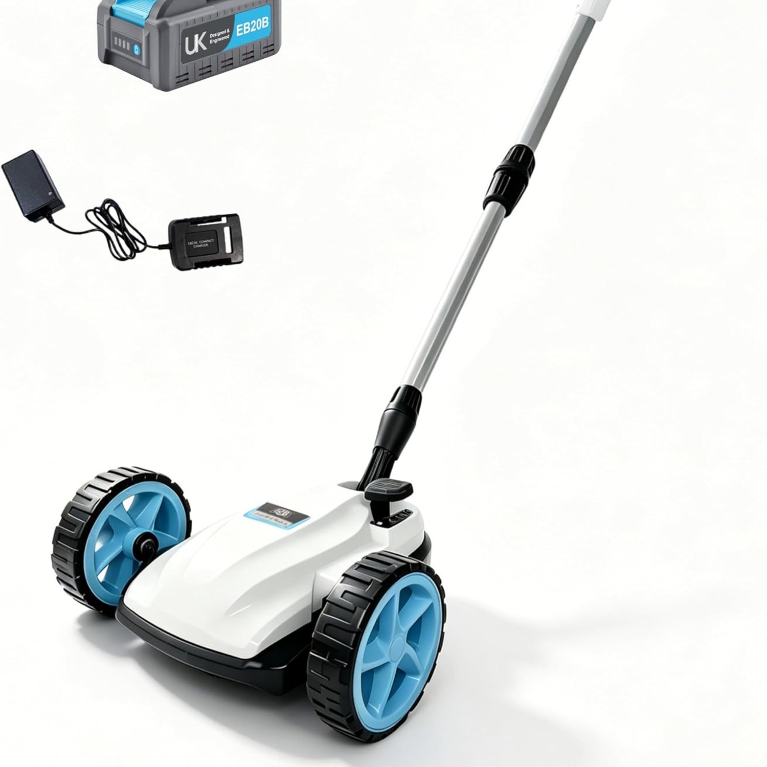 Mini Cordless Lawn Mower 40V Brushless with Battery and Charger