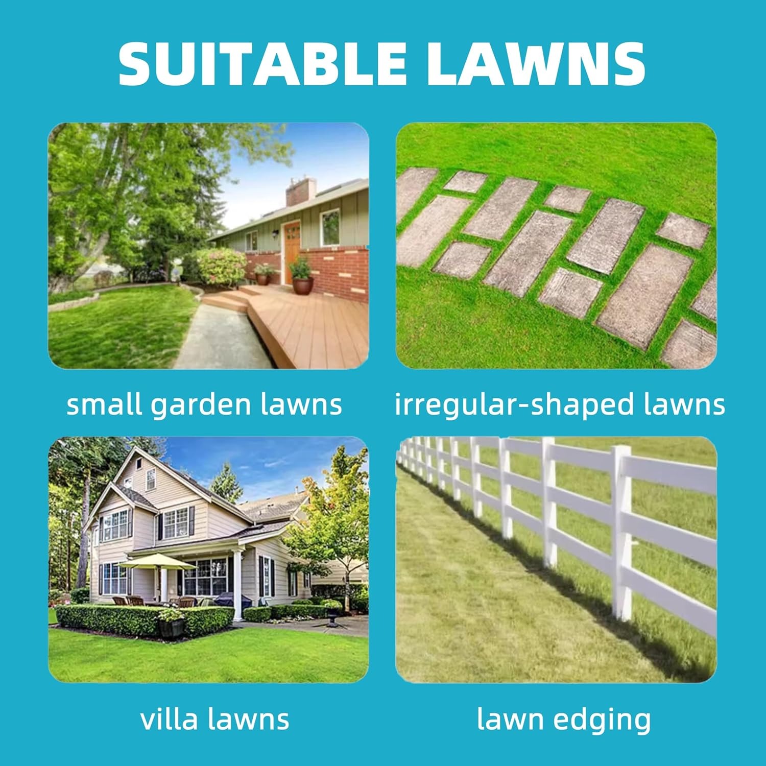 Mini Cordless Lawn Mower 40V Brushless with Battery and Charger: image 7