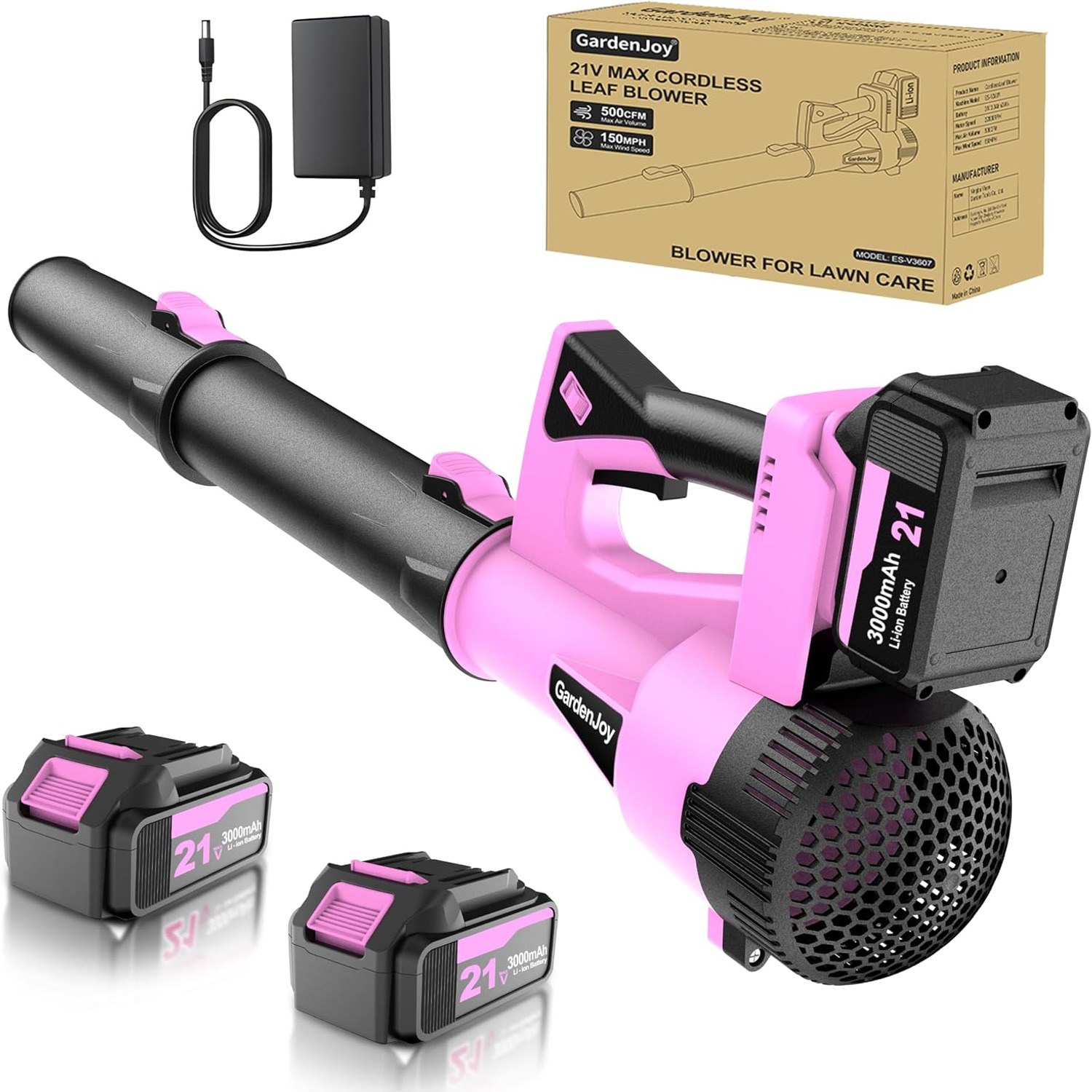 GardenJoy 21V Cordless Leaf Blower Kit: image 10